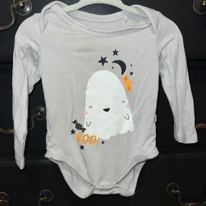 Little Sleepies Gray Ghost Bodysuit